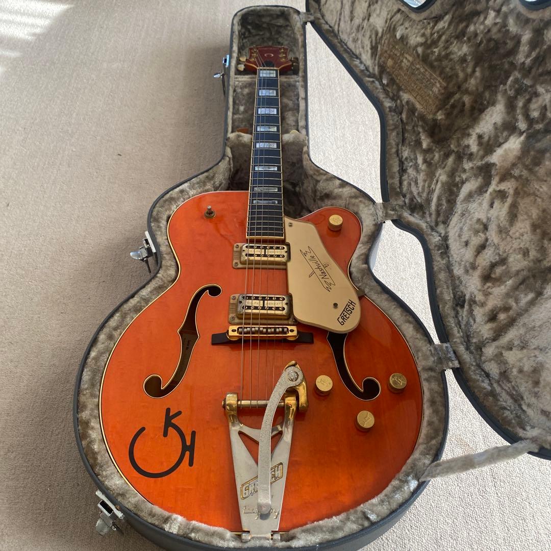 Gretsch G6120W-エレキギター オレンジ/ウエスタン-カントリー