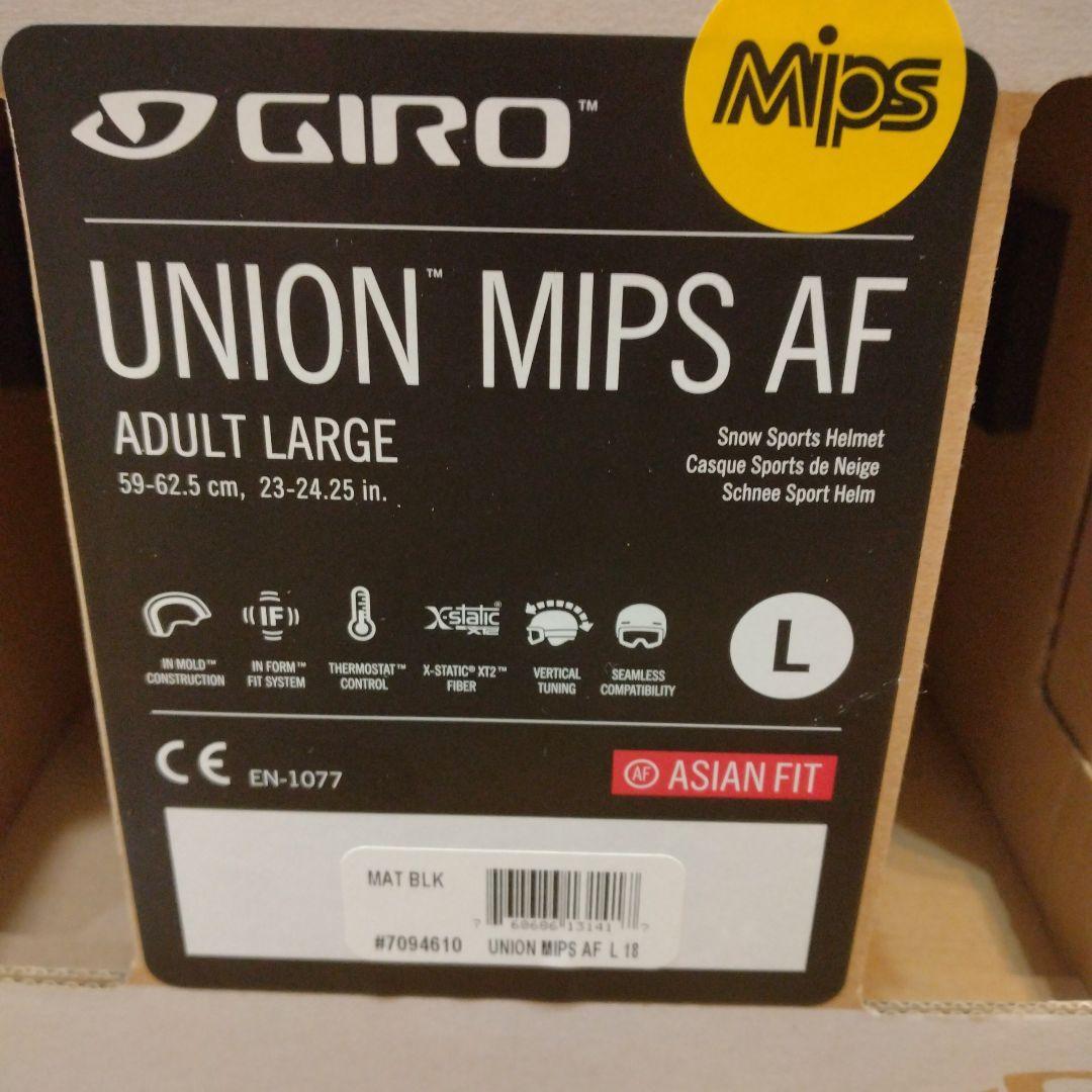 ★未使用★GIRO スキーヘルメット UnionMIPS ASIAN FIT