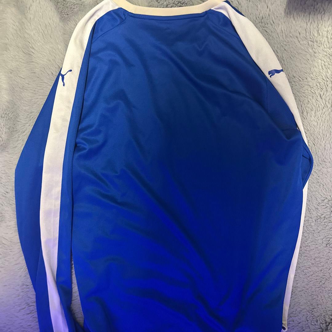 熊本 大津サッカー 練習着 青