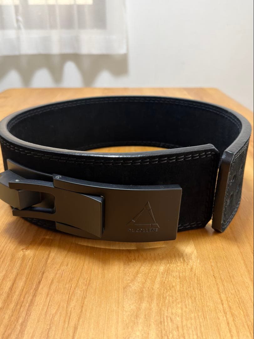 PL.COLLEGE トレーニング・パワーベルト ブラック