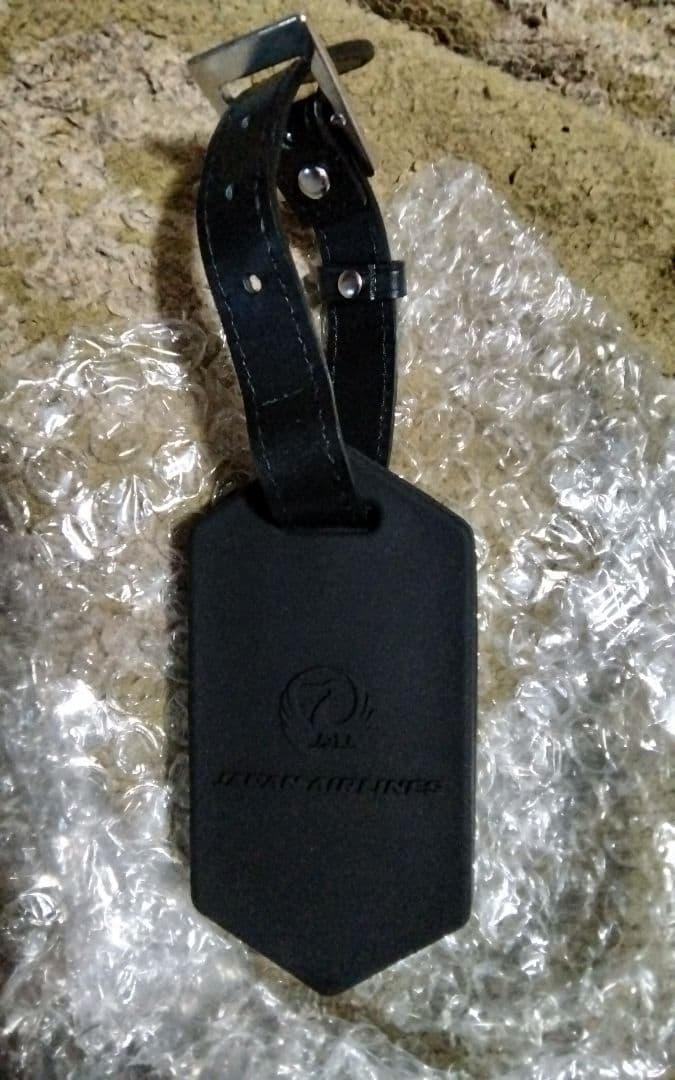 JAL純銀ネームタグ星5つ純銀刻印あり