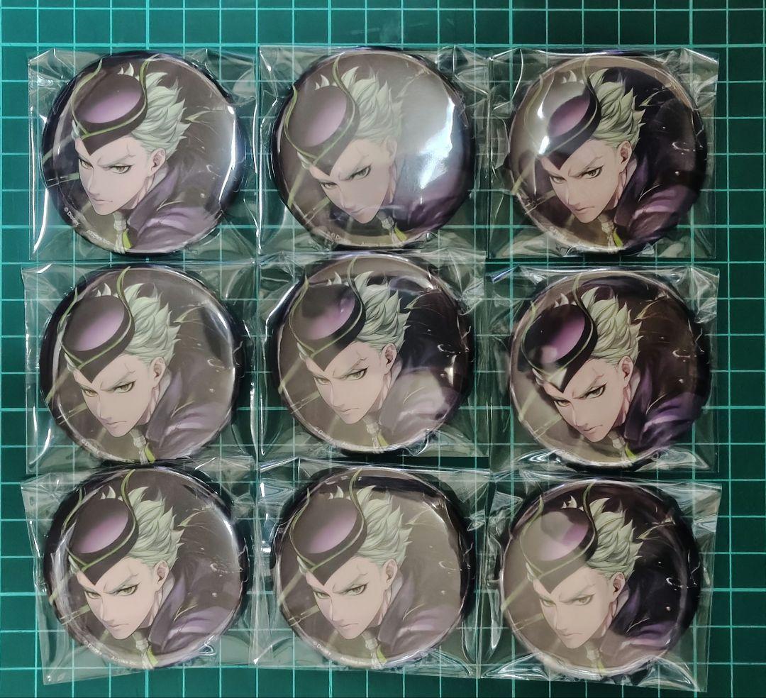 シルバー ツイステ 箔押し ビッグクリアカード 缶バッジ寮服 セベク