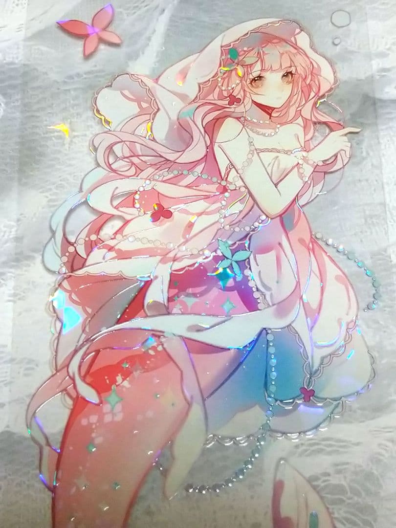 J717＃迷境四时异想2 (贝壳光)belong切り売り海外人物マステ女の子