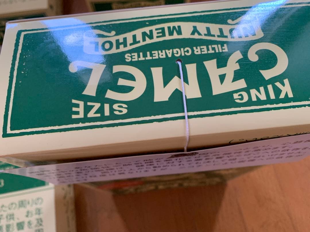 【タバコ】camel 販促用箱　CAMEL【キャメル】