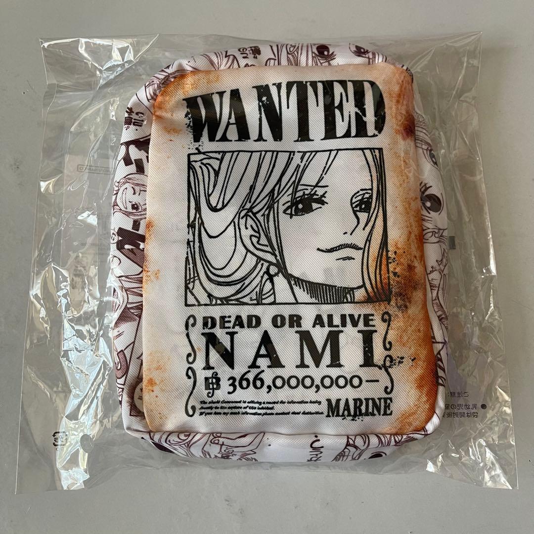 ワンピース ベースショップ ポケッタブル 手配書 エコバッグ ナミ