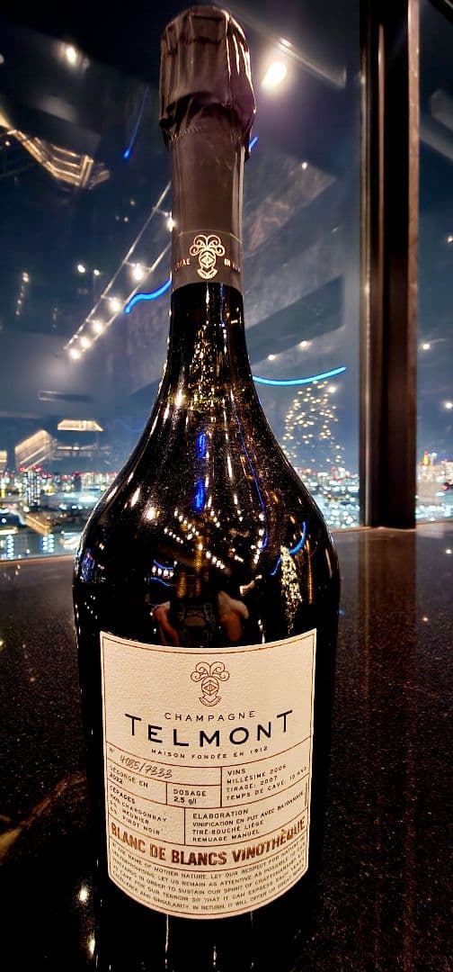 クリスマスに❗テルモン　ブラン・ド・ブラン・ヴィノテーク