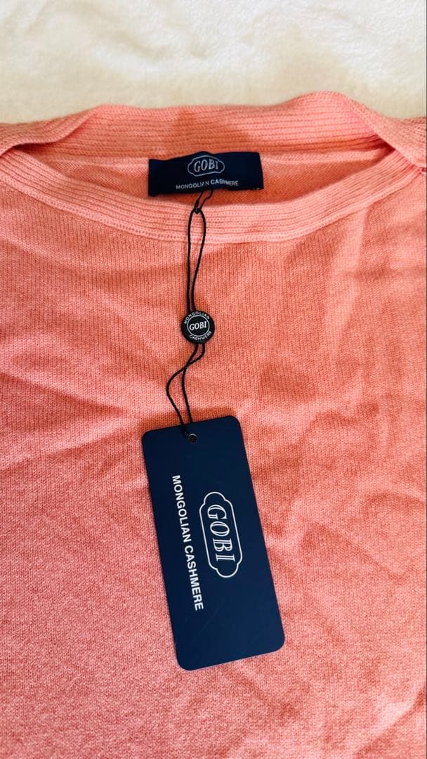 GOBI カシミヤ100％ ニットワンピース｜新品タグ付き｜難あり特価