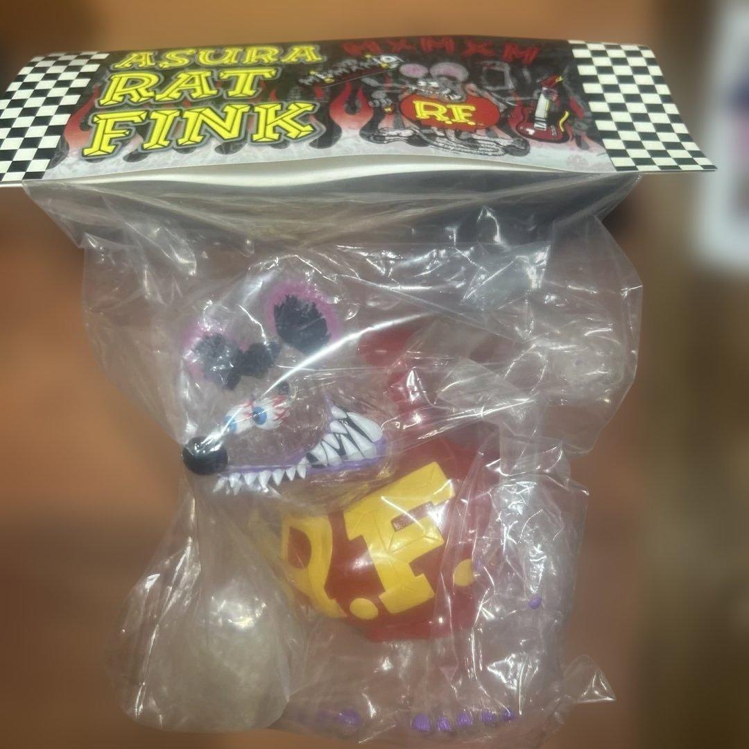 阿修羅RATFINK ラットフィンク ソフビ MMM BlackBook Toy