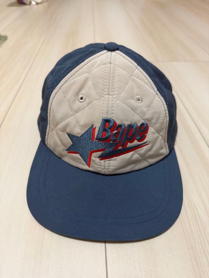 帽子 BAPE STA LOGO QUILTING CAP