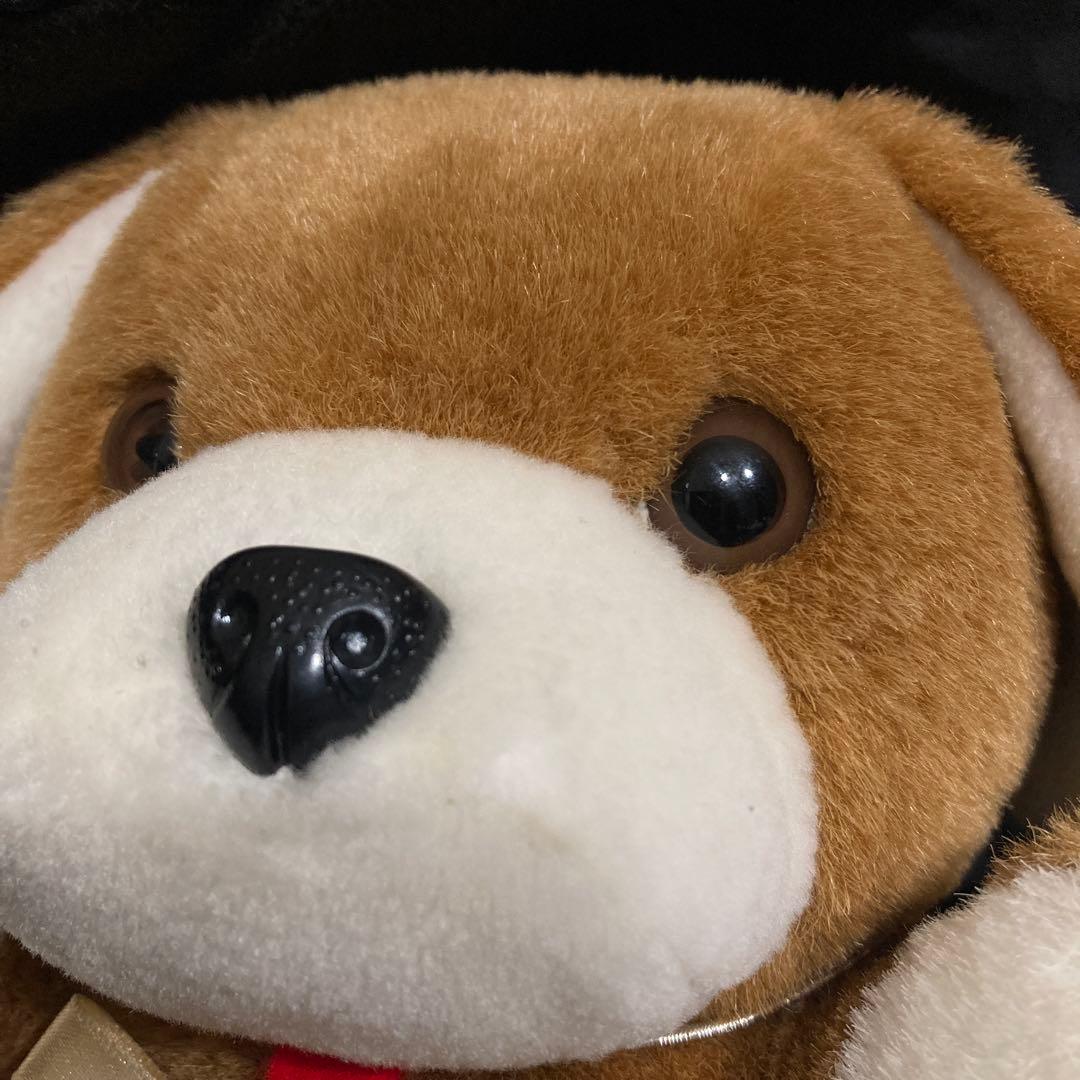 日本古典人形Scratch社平成レトロ　犬のぬいぐるみ