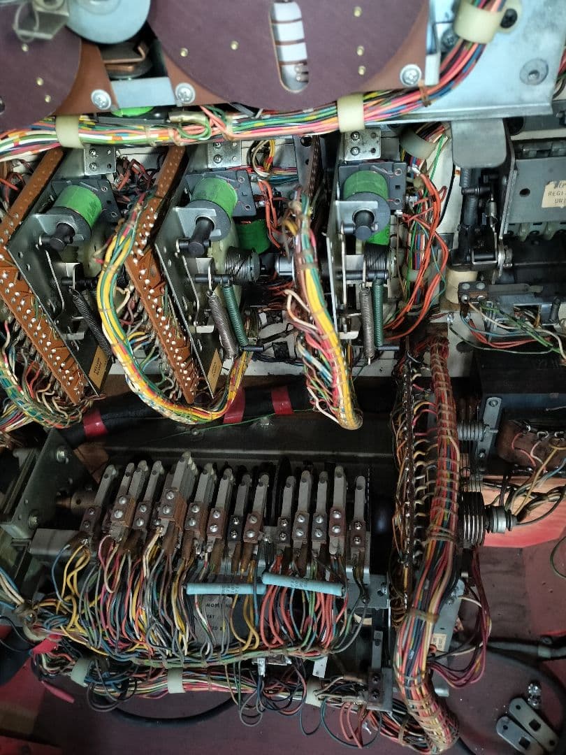 Bally BONANZA ビンゴゲーム ピンボール　ヘッドのみ 部品多数 照明