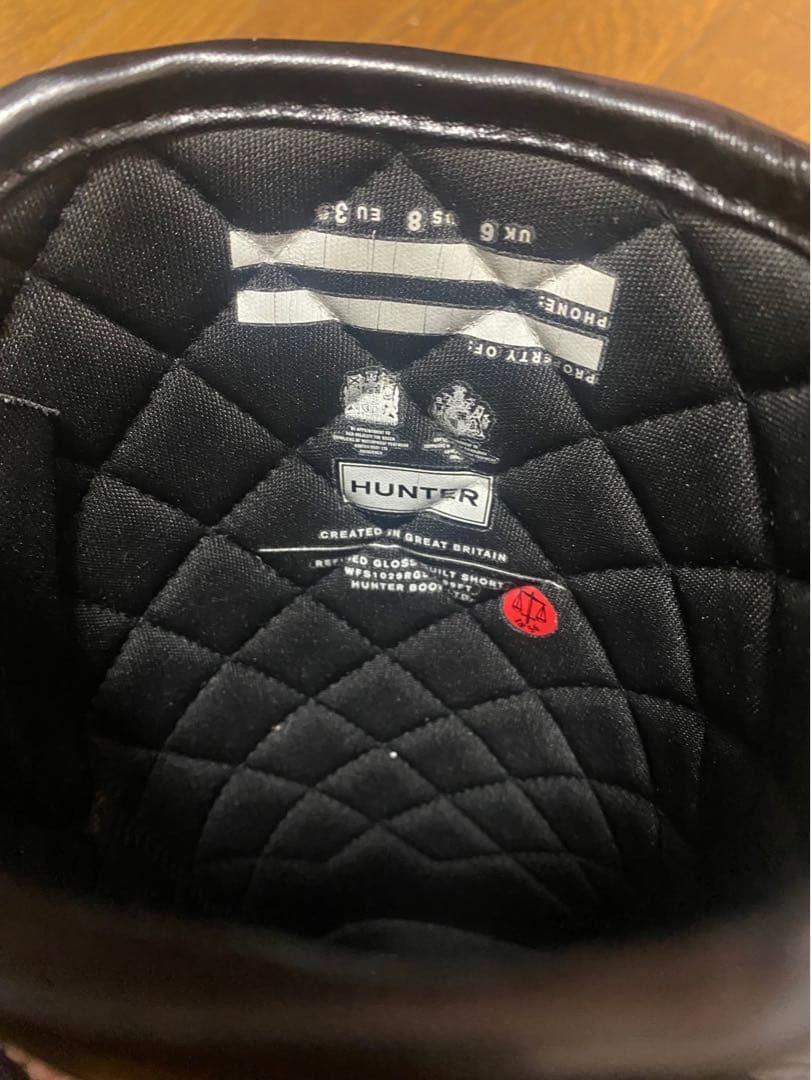 HUNTER♡レインブーツ♡キルティング風