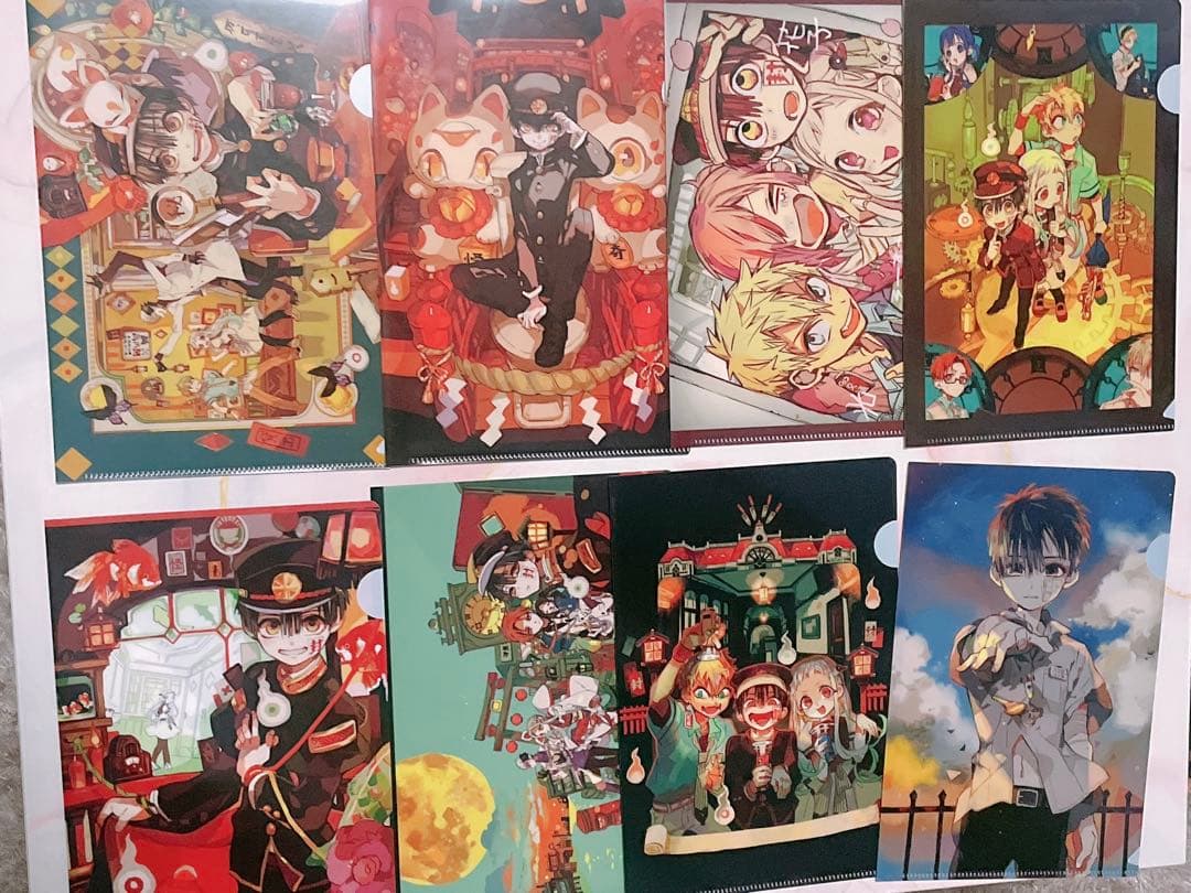 地縛少年花子くん プリンセスカフェ ミニクリアファイル 全16種