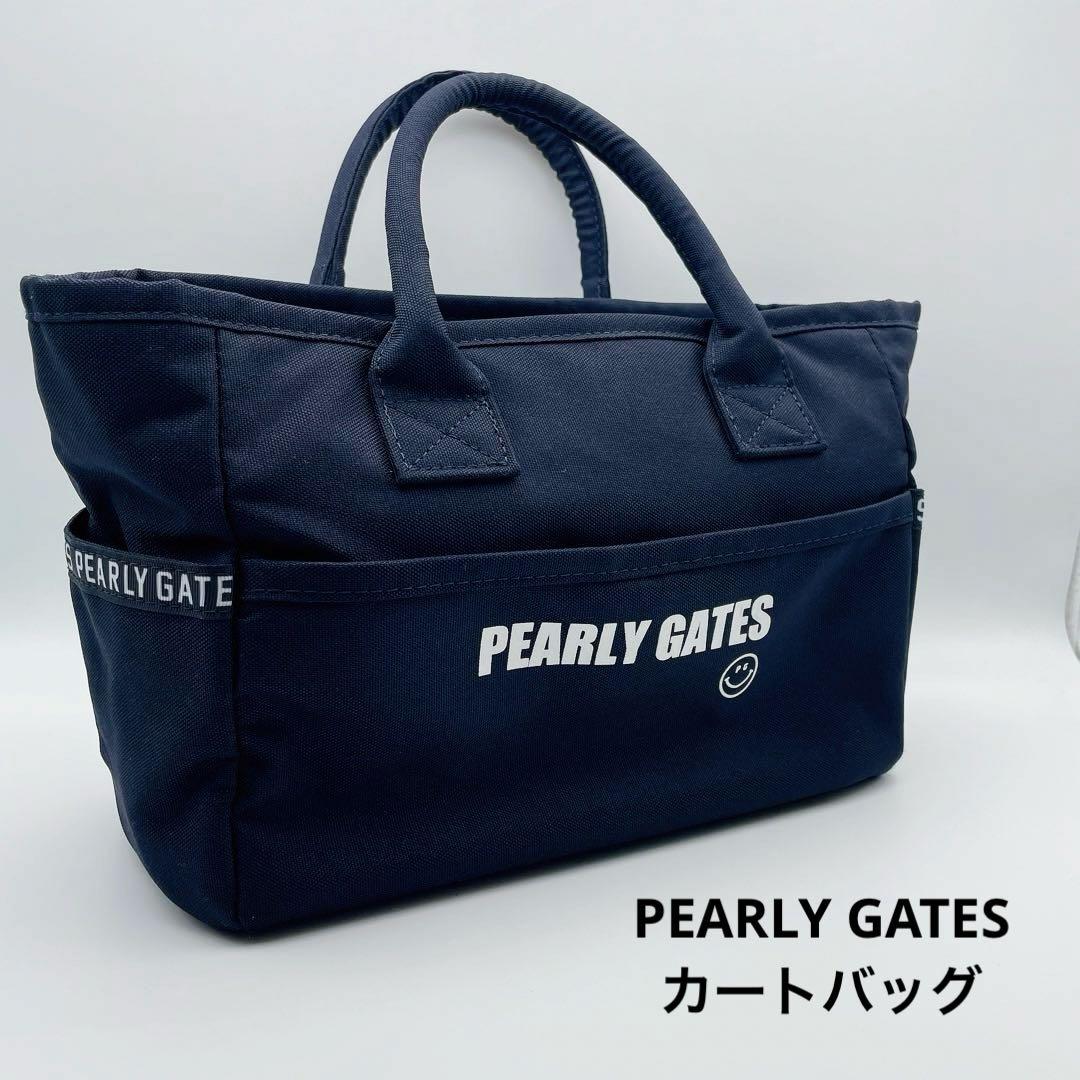 PEARLY GATES カートバッグ ゴルフ ネイビー