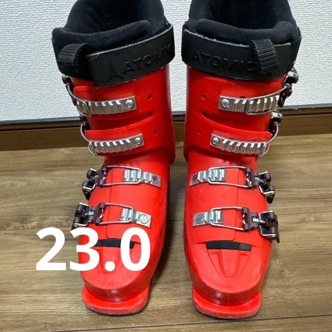 ATOMIC REDSTER Jr 60 スキーブーツ 赤色