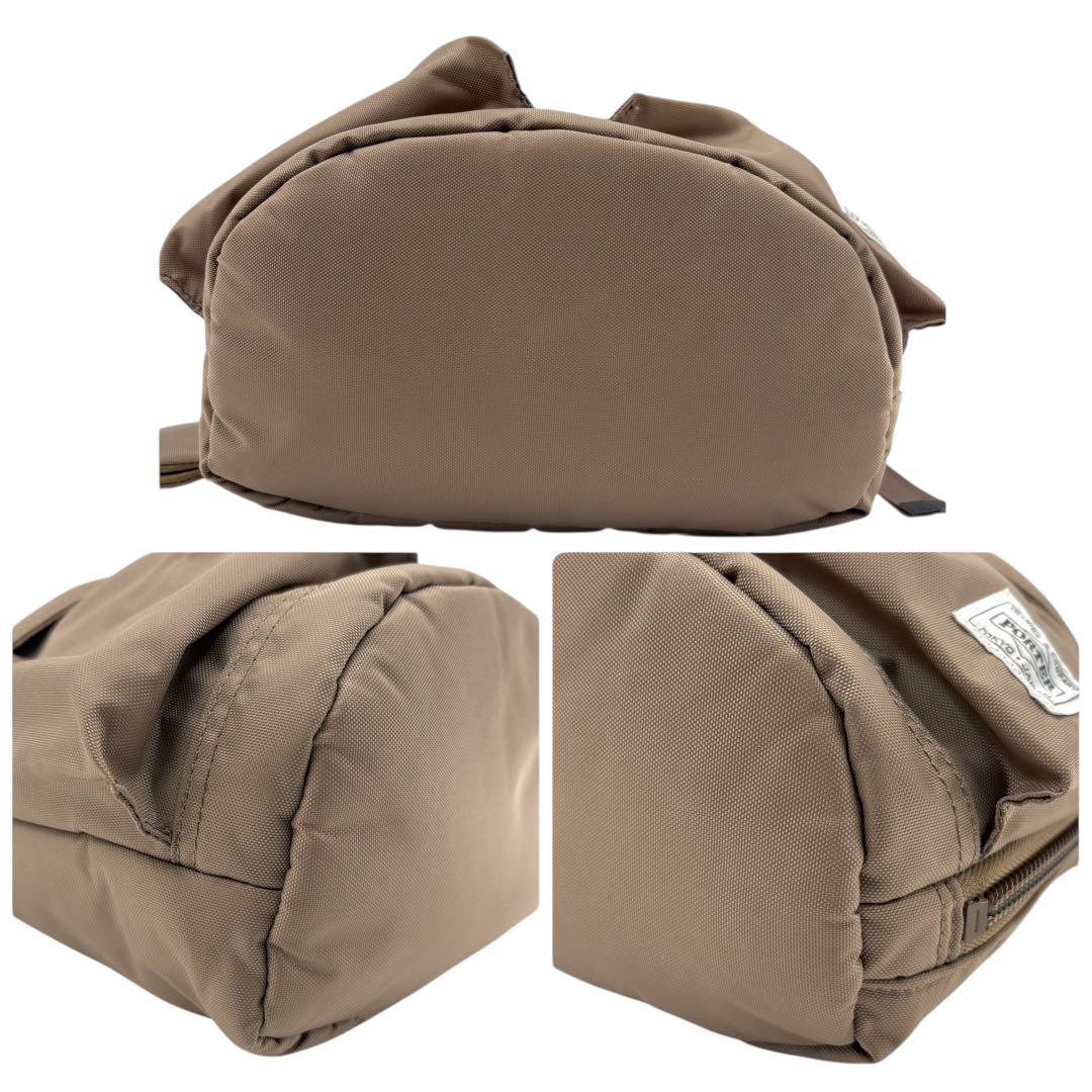 【極美品】 ポーター HYKE ツールバッグ 2way S サンドストーン レア