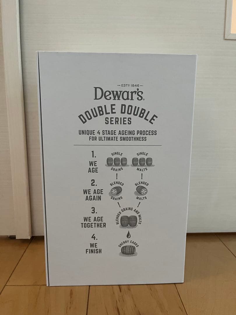 新品 ウイスキー デュワーズ ダブルダブル32年