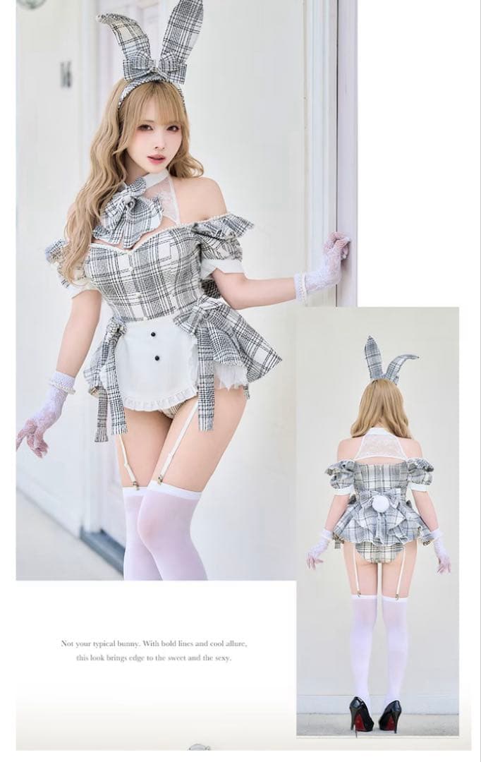 Malymoon マスキュリンバニースーツ コスプレ衣装 7点セット