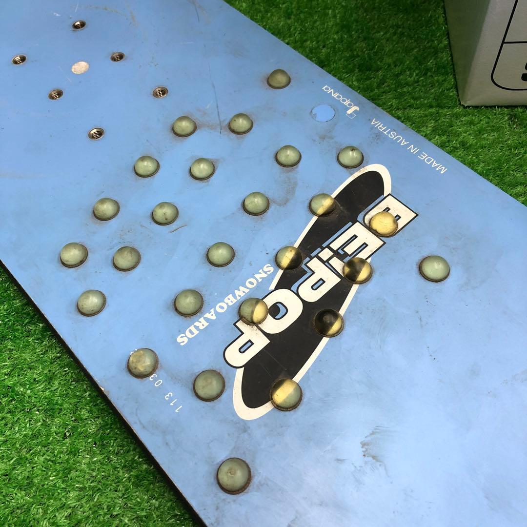 宝-621 子供用スノーボードセット113cm ビンディング新品 メンテナンス済