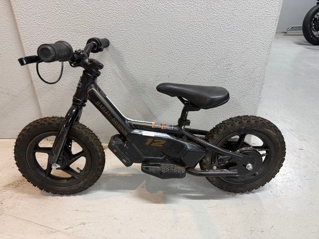 子供用電動自転車 12 ブラック　(dirt bike)