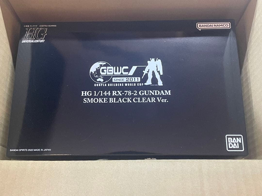 【レア限定品】HG ガンダム RX-78-2 スモークブラック　クリアVer.