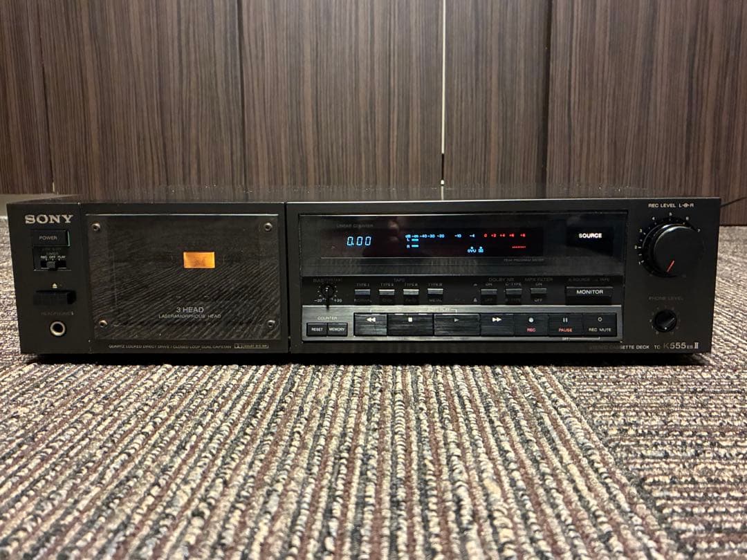 SONY TC-K555 ES MarkⅡ カセットデッキ