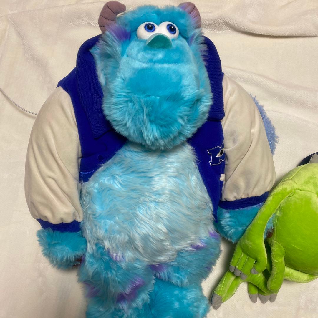 【日本未発売】香港ディズニー　サリーとマイクのぬいぐるみセット