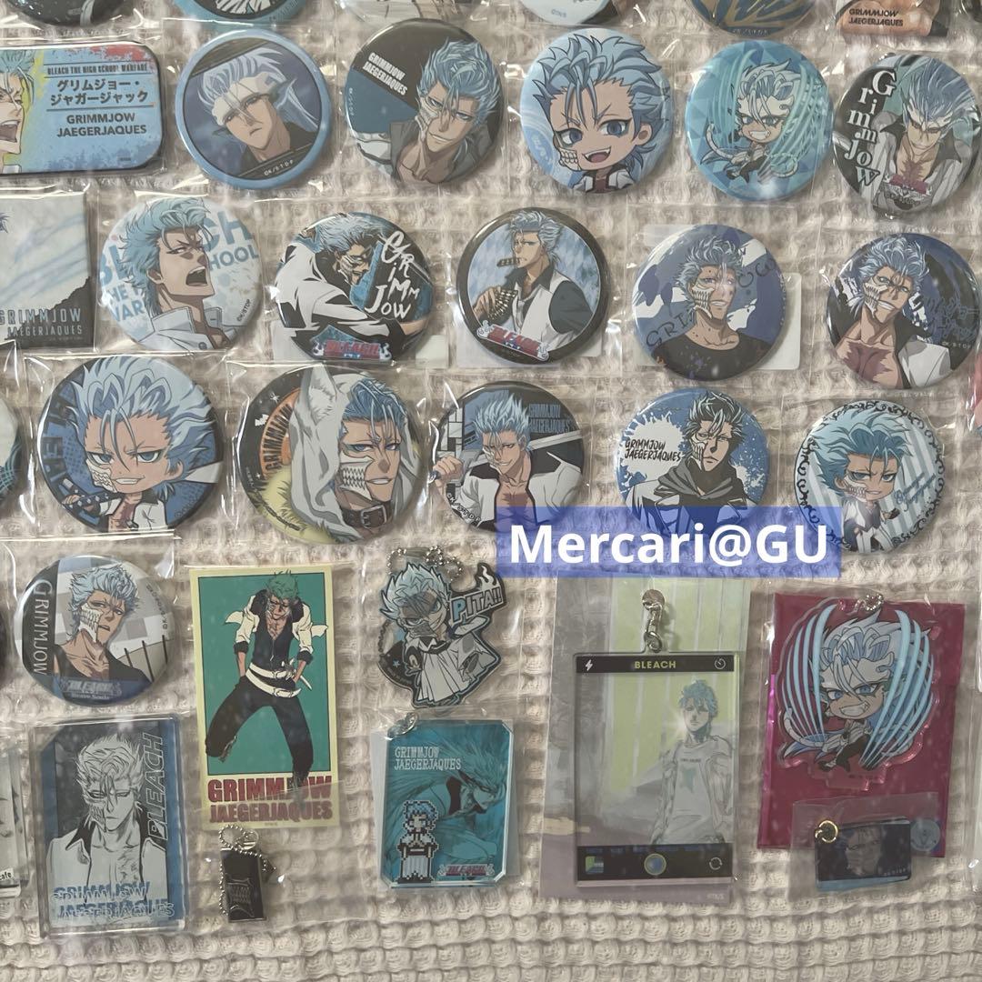 BLEACH グリムジョー 缶バッジ など 特典まとめ売り 各1