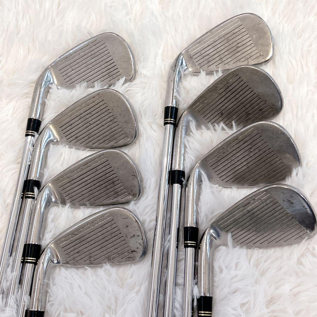テーラーメイド バーナー ゴルフ アイアン 8本セット
