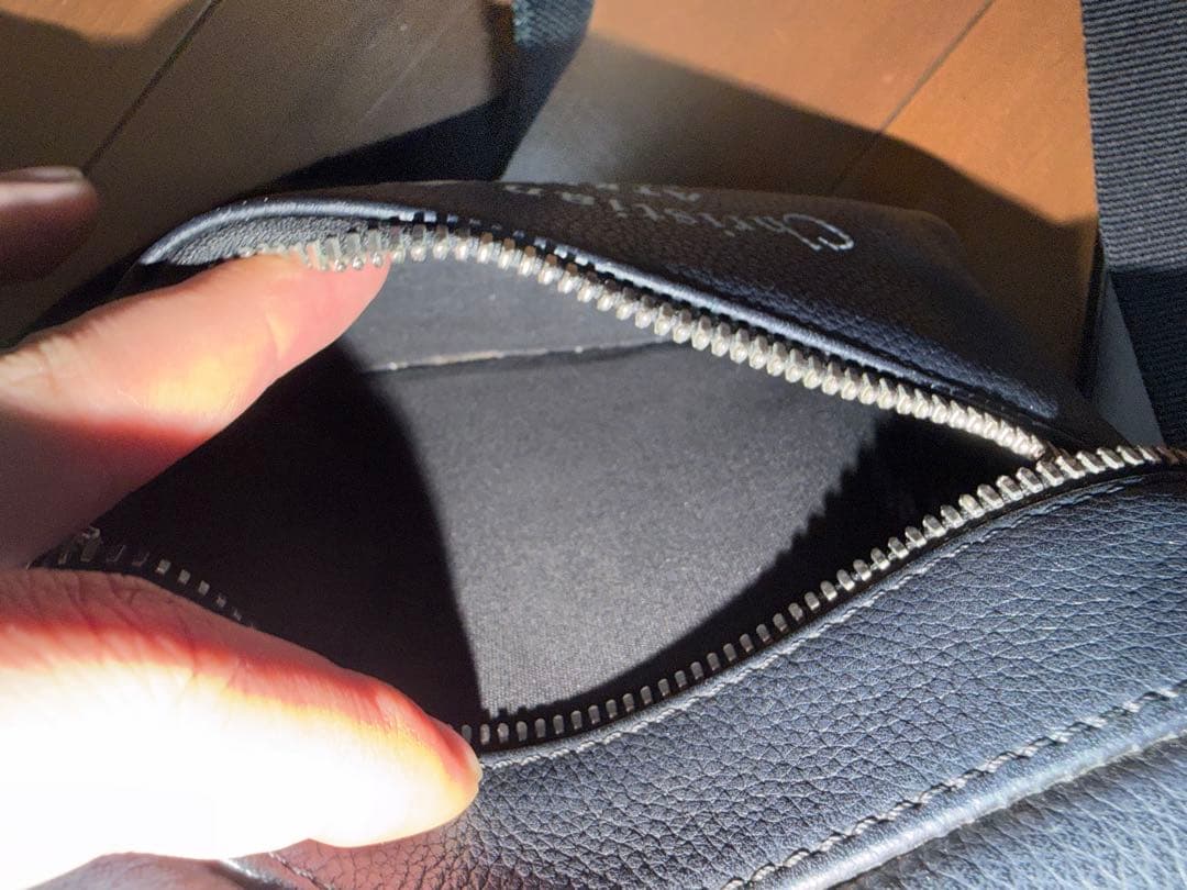 Christian Dior atelierショルダーバッグ ブラック