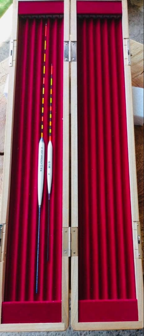 ヘラ浮き(杉山作１本、忠相1本)未使用