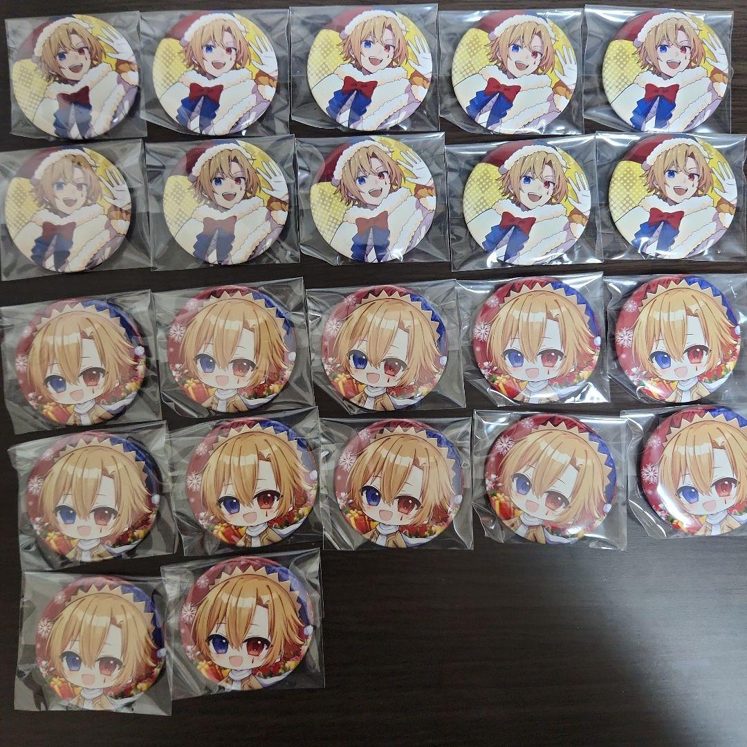 ⑥どるれく アオトくん 缶バッジ 22個