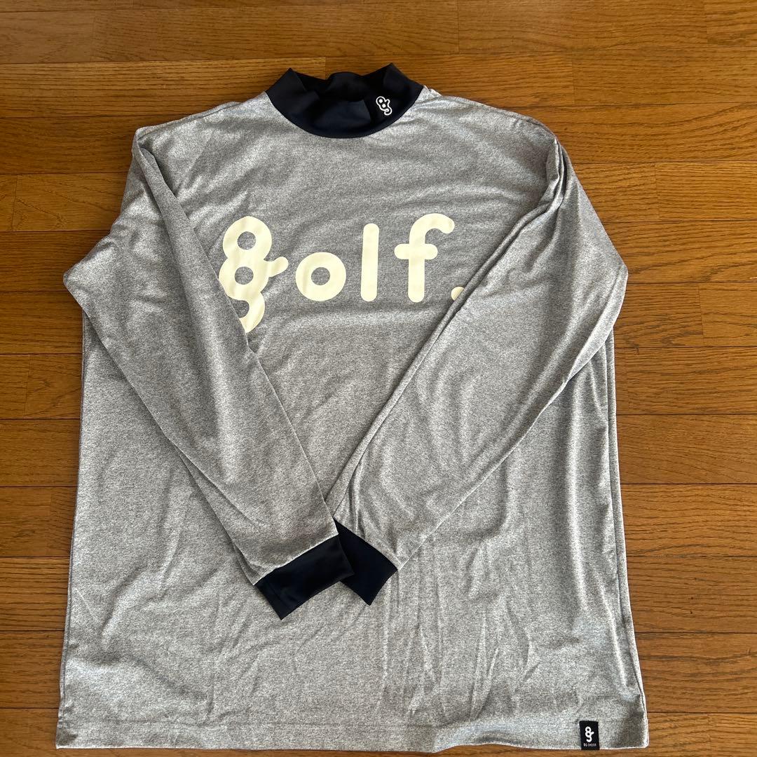 8G SHOOT ゴルフ長袖シャツ グレー