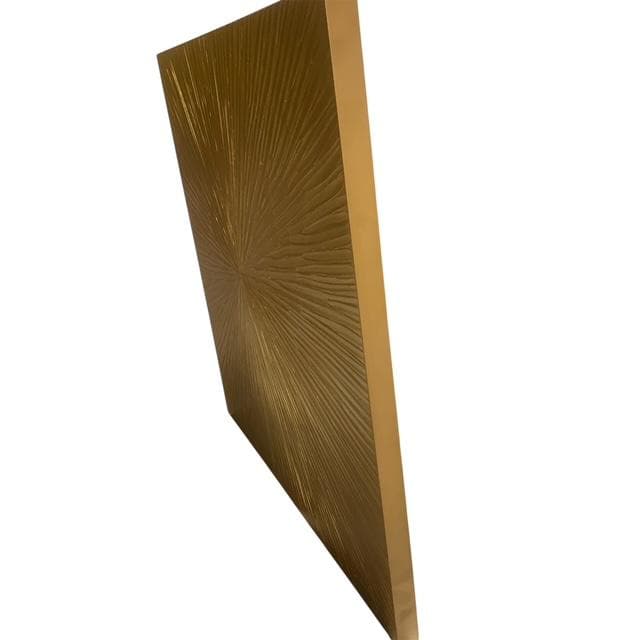 訳アリ／キャンバスアート ゴールド樹脂 デコボックス 2601