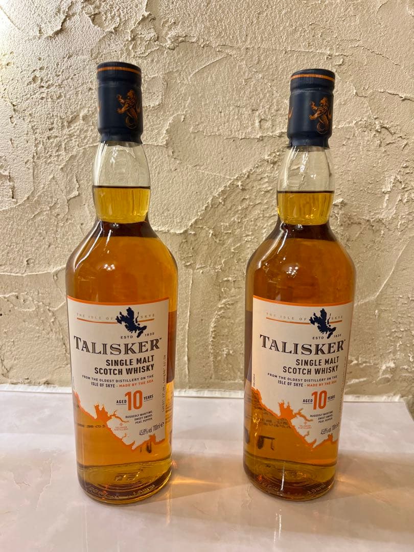 【未開封】タリスカー10年　700ml 2本セット