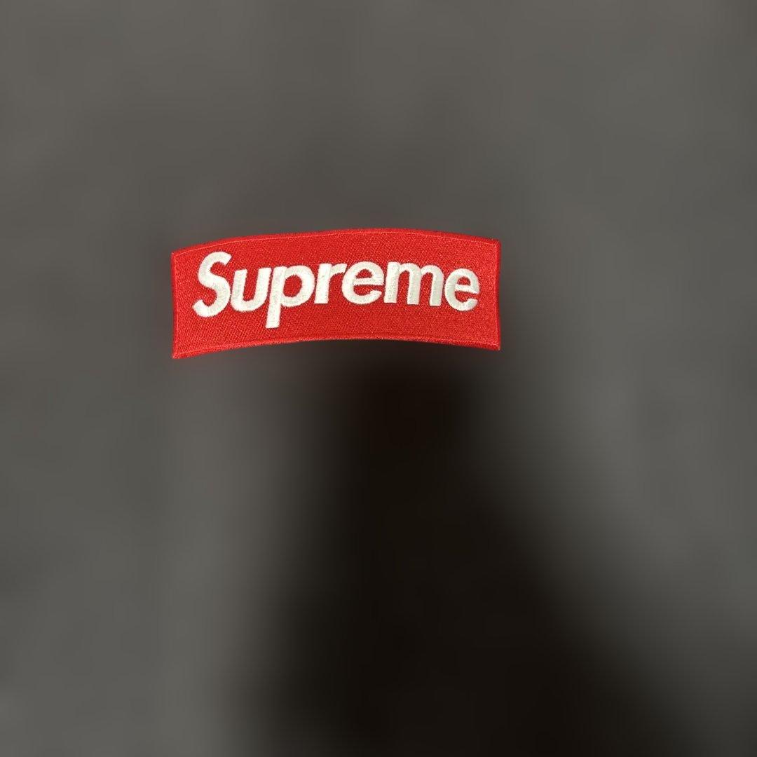 supreme box logo crewneck ブラック