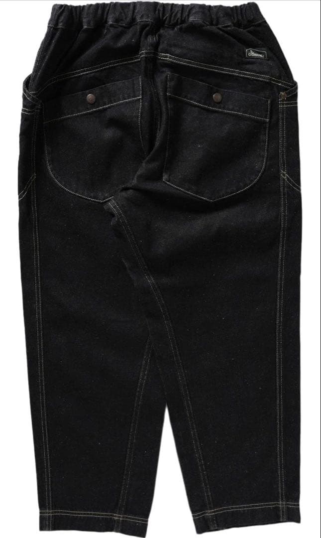 GO HEMP TRAVELER EASY PANTS ブラック　Mサイズデニム