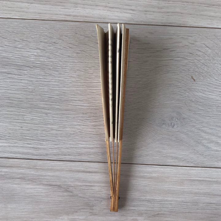 【希少／非売品】昭和レトロ60年代【JAL ドリンクメニュー扇子】日本航空