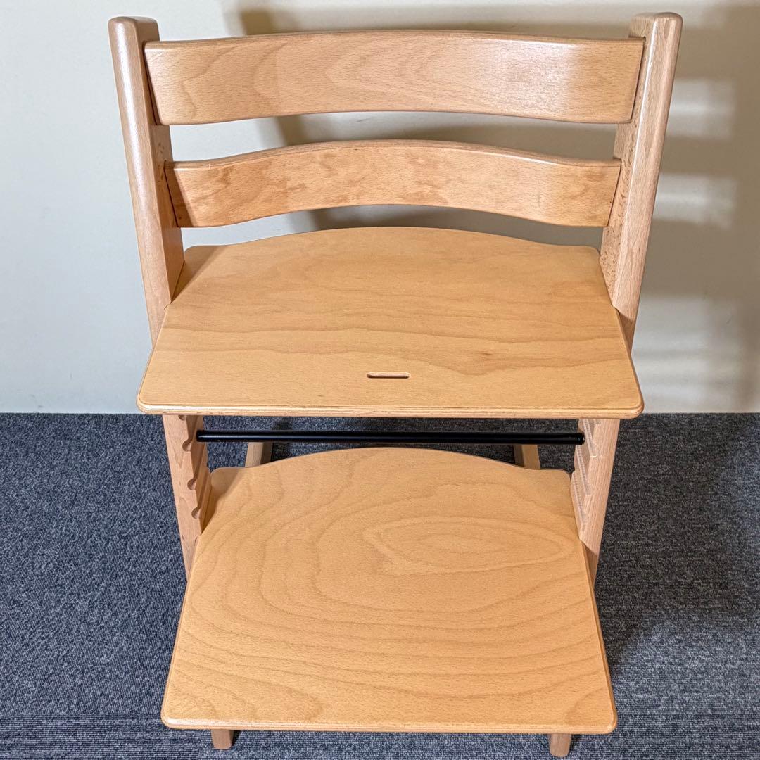 極美品!!組み立てたまま発送♪ストッケ トリップトラップ ナチュラル シリアル6