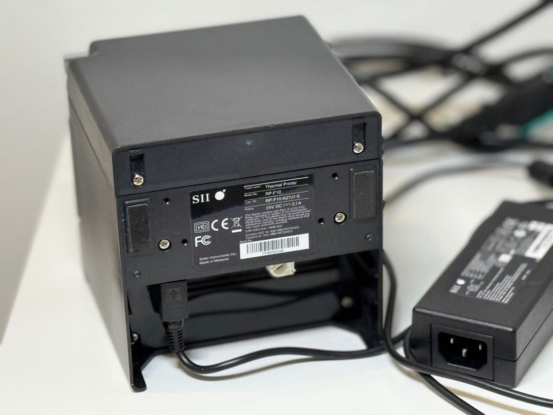 SII サーマルプリンター RP-F10（ブラック）