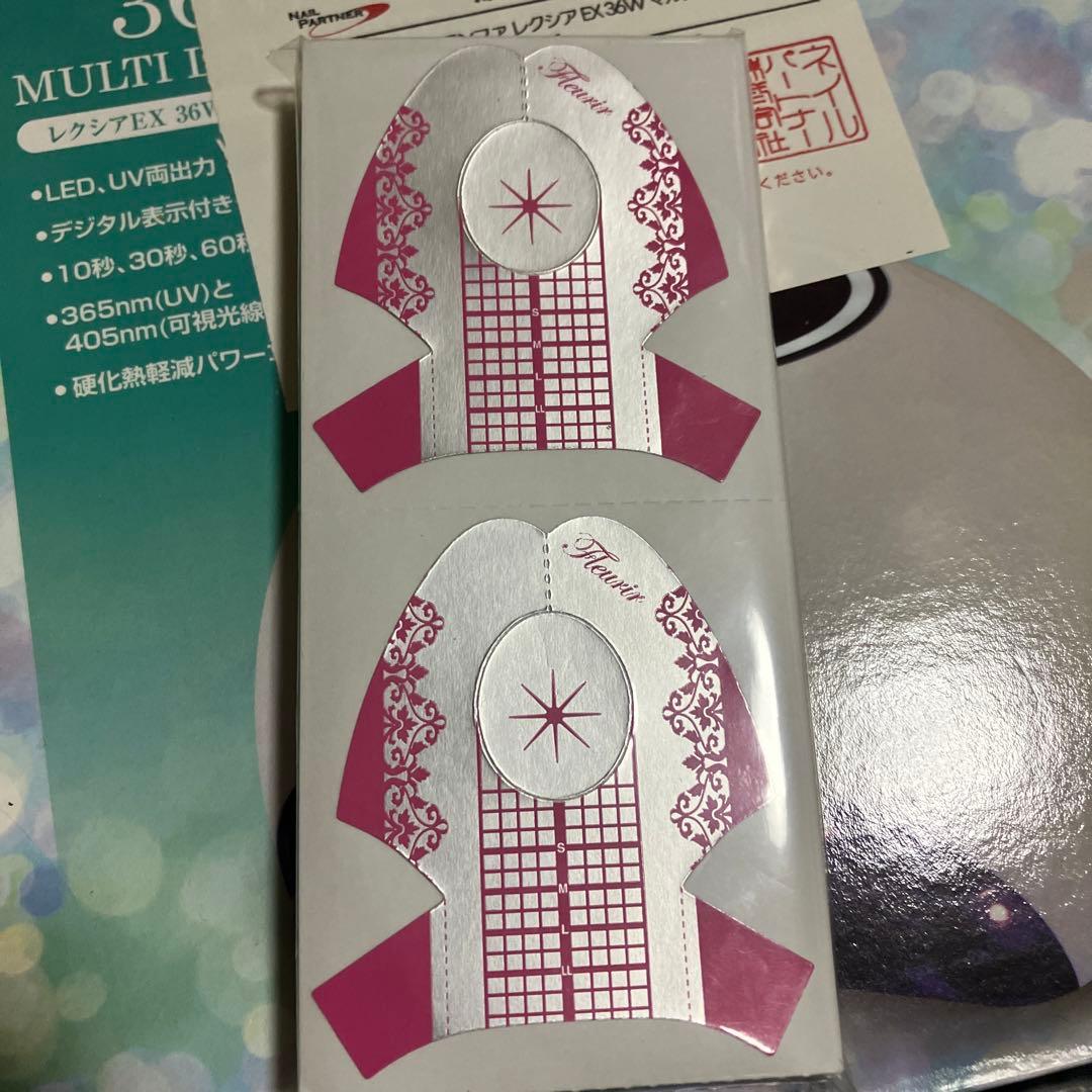 た*こ様 Lxia EX 36W LEDライト　ネイル道具一式　ネイルパートナー