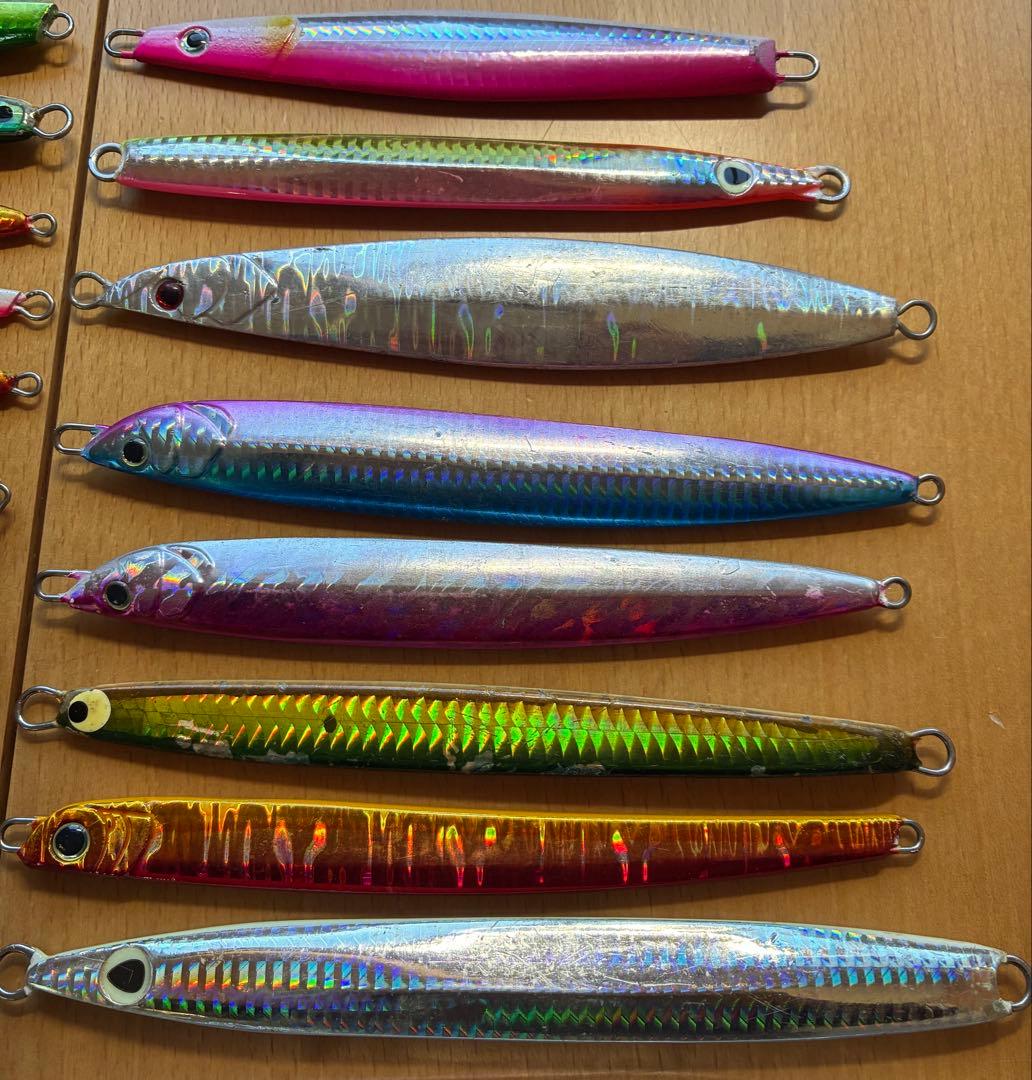 メタルジグ　ジグケース　28本セット　まとめ売り　青物、タチウオ 等