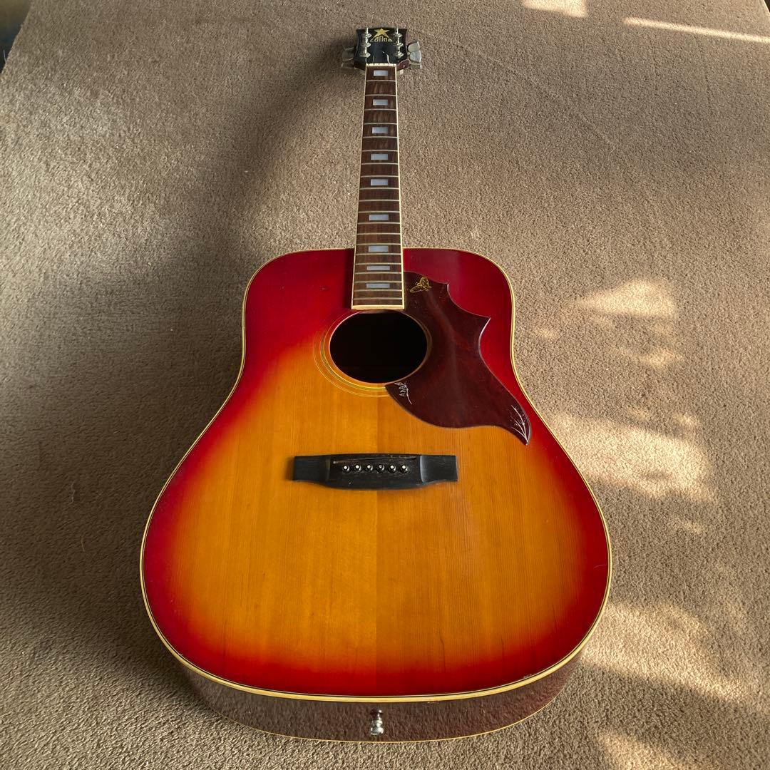 70年代 canda キャンダ 262 アコースティックギター ビンテージ