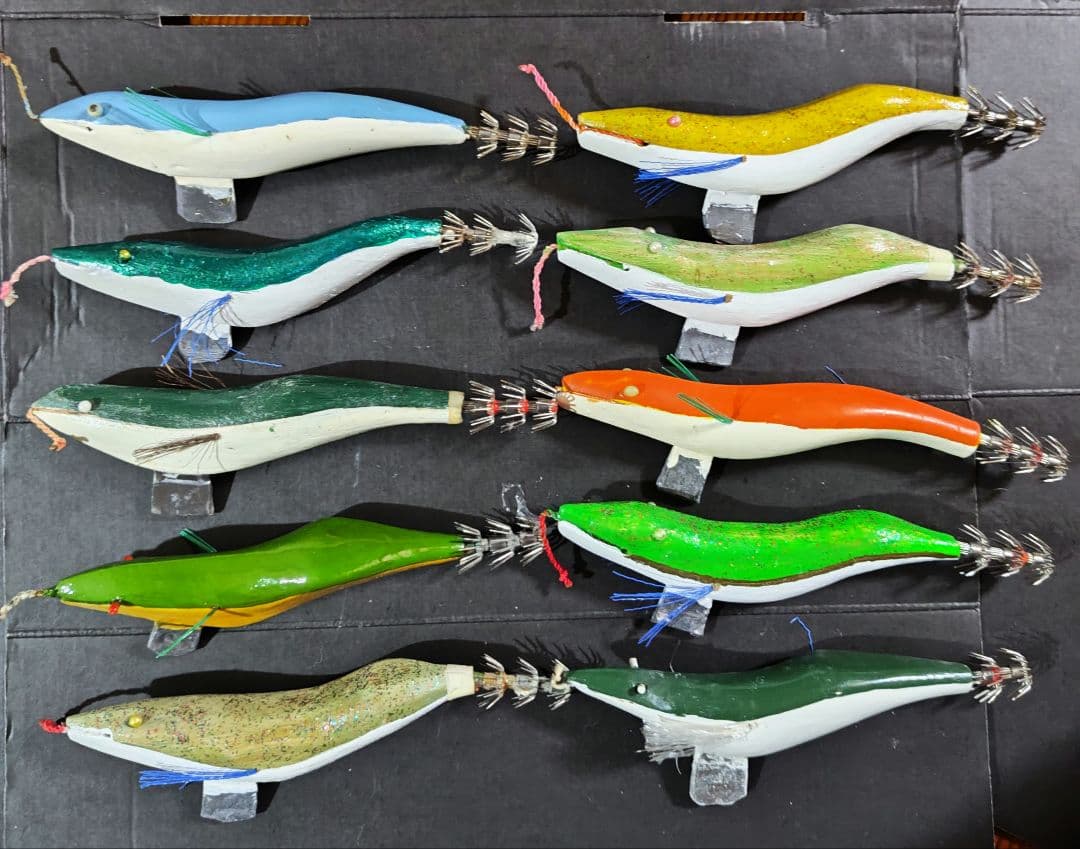 曳エギ　五島型　10本　　船曳　舟曳　曳型