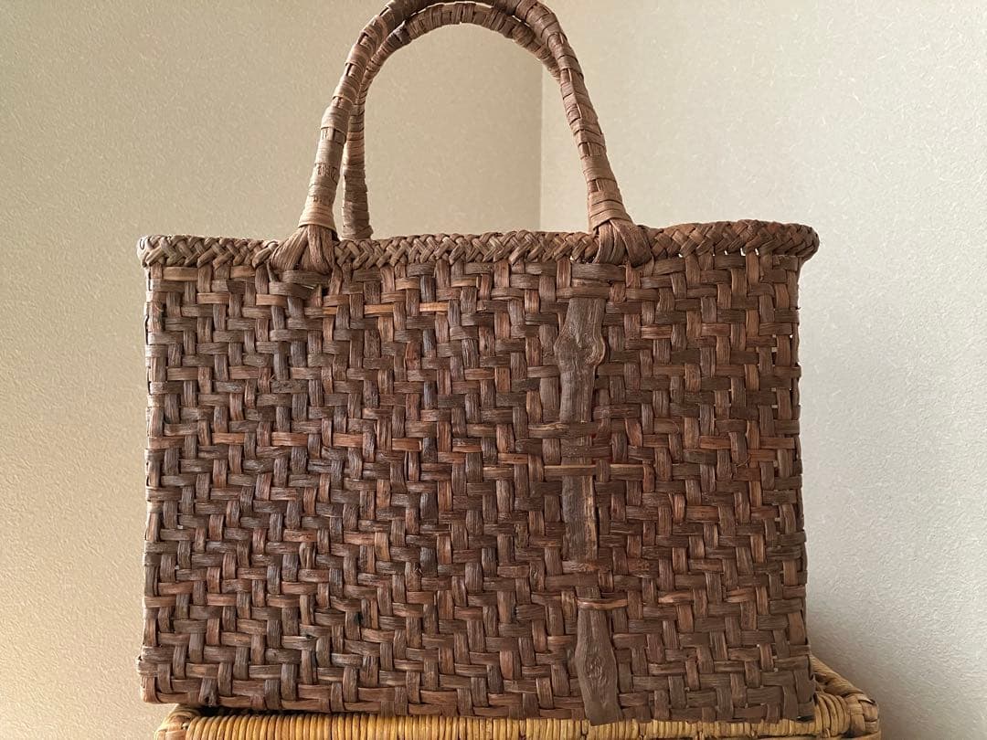 か*つ様 国産山葡萄バックとネックレス　バックチャーム3点セット