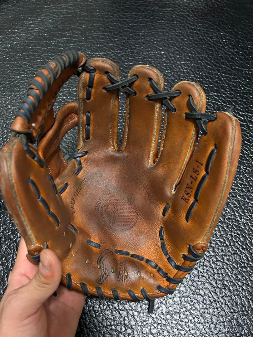 【価格交渉可】久保田スラッガー　KSN-LS-1 廃番ラベル　野球グローブ