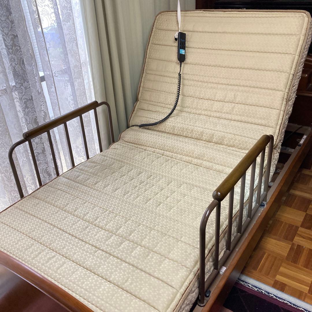 電動介護ベッド シングルサイズ ベージュ　アンネル