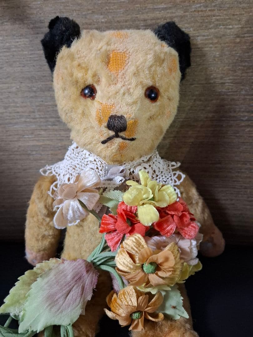 アンティーク★テディベア★スーティ★くま★クマ★ぬいぐるみ★ビスクドール