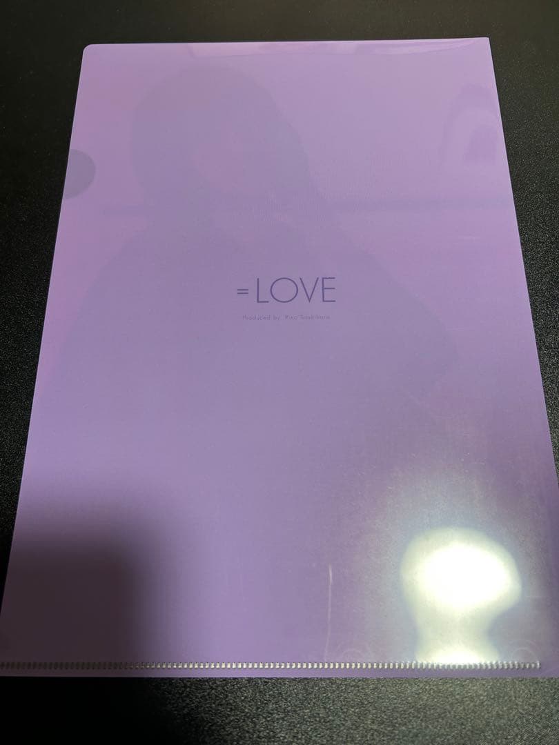 イコラブ　知らんけど　クリアファイル