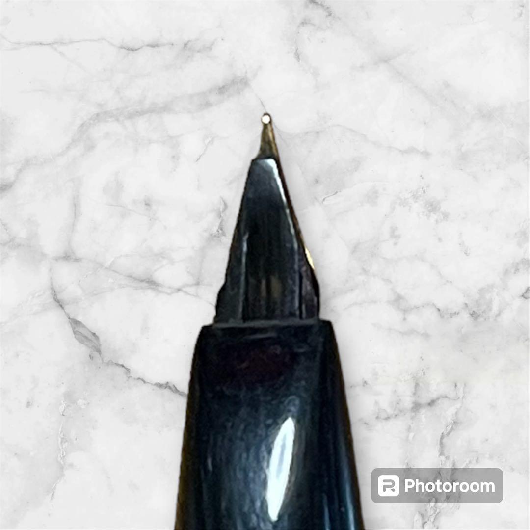 プラチナ 万年筆 レザー ラップ 18K ゴールド ペン先